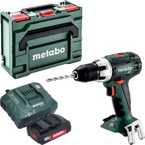 Metabo BS 18 LT accuboormachine 18 V 60 Nm + 1x accu 2.0 Ah + lader + metaBOX