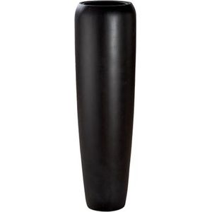 Bloempot - Deco Vaas ""Nero"" - Mat zwart - 117 cm hoog, diameter 34 cm