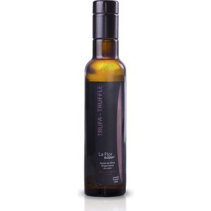 Olijfolie met zwarte truffel smaak - La Flor de Malaga - 250 ml