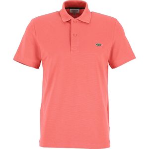 Lacoste Ribbed Collar Poloshirt Mannen - Maat S