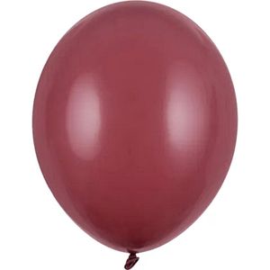 Partydeco - Ballonnen latex - Pastel Prune 30 cm (10 stuks)