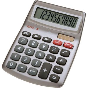 Genie 540 calculator Desktop Rekenmachine met display Grijs