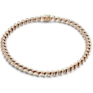 Casa Jewelry Collier Delight - Rosé Verguld - 41cm
