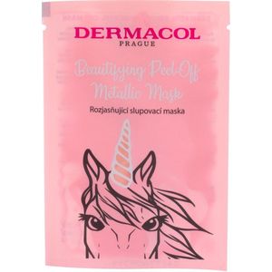 Dermacol - Beautifying Peel-off Metallic Mask Brightening - Face Mask
