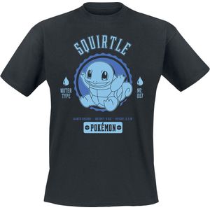 Pokémon Schiggy Heren T-shirt - zwart - XXL