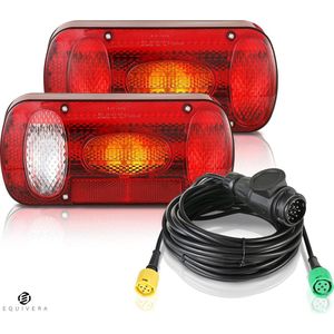 Equivera Aanhanger Verlichting - Aanhanger Verlichting Set - Aanhanger Licht - Verlichting Aanhanger