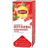 Thee lipton refresh strawberry 25x1.5gr | Pak a 25 stuk