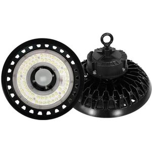 Suspension Industrielle UFO 200W 160lm/W avec Détecteur de mouvement (Lot de 5) - Blanc Neutre 4000K - 5500K