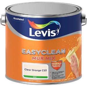Levis EasyClean Mur Mat Mix - Clear Orange C10 - 2,5 L