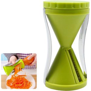 Spiraalsnijder voor Groenten - Groentespaghetti Maker - 1 stuk - Groen - Roestvrij Staal