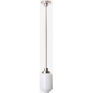 Art Deco Trade - Hanglamp Getrapte Cilinder Medium 20's Matnikkel