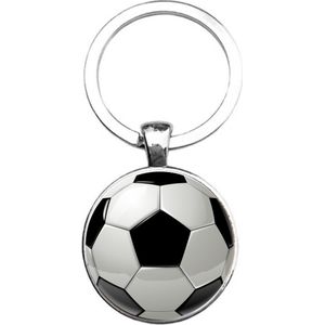 Sleutelhanger Glas - Voetbal