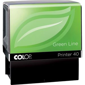 Colop stempel Green Line Printer Printer 40 max. 6 regels voor Nederland formaat. 23 x 59 mm