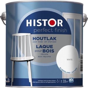 Histor Perfect Finish Houtlak Zijdeglans - 2.5L - Wit