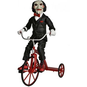 NECA Saw - Billy the Puppet on Tricycle met Geluid Action Figure