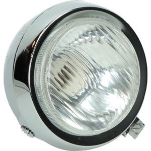 koplamp rond maxi/puch chroom