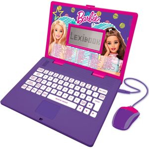 Barbie tweetalige educatieve laptop - 124 activiteiten in het Engels / Frans