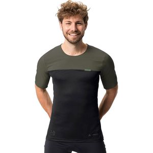 Vaude Bike Kuro Ii T-shirt Met Korte Mouwen Groen,Zwart L Man