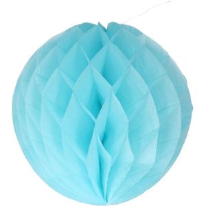 Honeycomb Pompom Rond - Blauw - Papier - 20 cm
