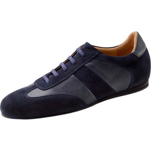 Werner Kern 28061 Bari Dansschoenen Heren - Uitneembaar voetbed - Donkerblauw Suede en Leer - Danssneakers - Latin, Salsa, Ballroom - Werner Kern - blauw - 39 1/3