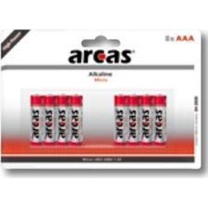 Arcas 117 44803 Wegwerpbatterij AAA Alkaline