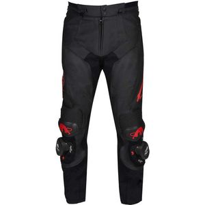 Furygan Raptor Evo Black Red Motorcycle Pants-42 - Maat - Broek