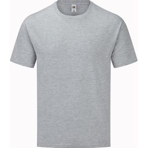 Fruit of the Loom Heren Iconic 165 Classic Heather T-Shirt (Heide Grijs)