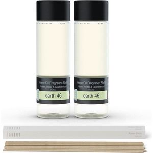 JANZEN Home Fragrance Refill Earth 46 2-pack Incl. Gratis Sticks
