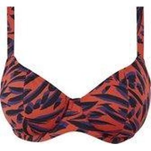 Freya - TIGER BAY UW Plunge Bikini Top - SUNSET - Vrouwen - Maat 80D