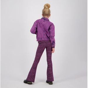 Meisjes trui Joyce deep black purple | Vingino 86-92