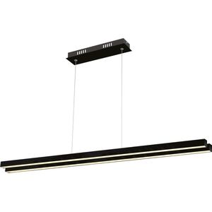 LED Hanglamp - Hangverlichting - Mater - 35W - Natuurlijk Wit 4000K - Zwart Aluminium