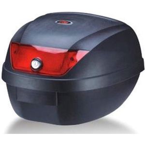 TOPCASE - Topkoffer voor scooter & motor | 28 liter | met reflectoren
