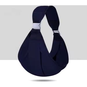 Draagdoek - Draagzak - Donker Blauw - 70 cm - Wrap - Multifunctioneel - Ergonomisch - Baby - Dreumes - Wrap - Travel Size - tot 36 maanden