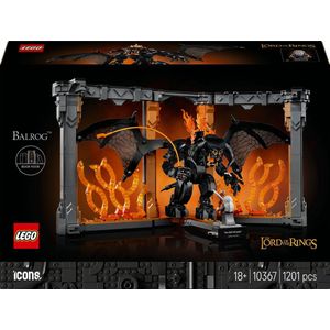 LEGO Icons Boekensteun: The Lord of the Rings – Balrog Set - 10367