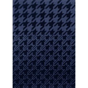 Vloerkleed Ted Baker Houndstooth Blue 162808 - maat 200 x 280 cm