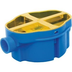 ABB doos voor montage in wand/plafond Hafobox H, kunststof, bl, 1x16mm - 7120.129
