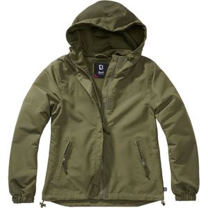 Brandit - Summer Frontzip Windbreaker jacket - XS - Olijfgroen