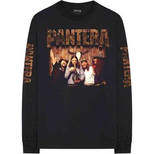 Pantera - Bong Group Longsleeve shirt - S - Zwart