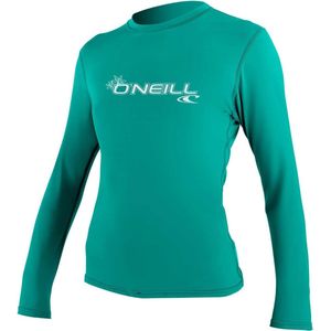 O'Neill - UV-shirt voor dames - Longsleeve - Basic Sun - Aqua - maat L