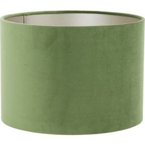 Light & Living - Lampenkap VELOURS - Ø40x30cm - Groen