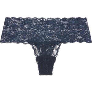 Cosabella Never Say Never Comfie Cutie String - NAVY BLU - Maat S/M