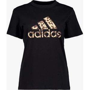 Adidas Animal GT dames sport T-shirt zwart - Maat S