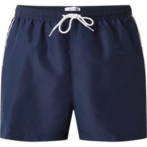 Calvin Klein - Heren Zwembroeken Swim Short Drawstring - Blauw - Maat XL