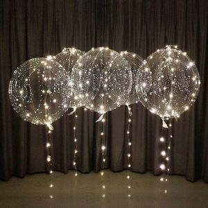 10 stuks LED Ballon XL - warm wit - 40 cm - verlichte ballon met lampjes