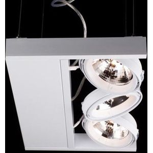 Linea Verdace - Hanglamp LED Cool Incl.3Xar111 Wit