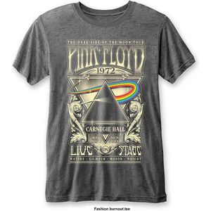 Pink Floyd - Carnegie Hall Heren T-shirt - M - Grijs