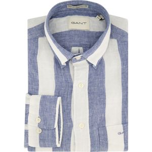 Gant casual overhemd blauw