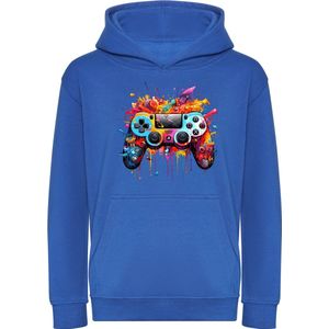 Comfortabele Playstation hoodie blauw maat XXL