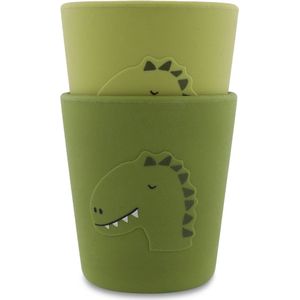 Trixie Silicone Drinkbeker 2-Pack | Mr. Dino