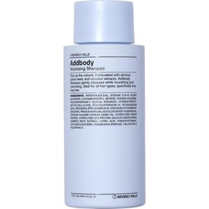 J Beverly Hills Blue Addbody Shampoo | 340 ml | Voor dof, fijn en slap haar